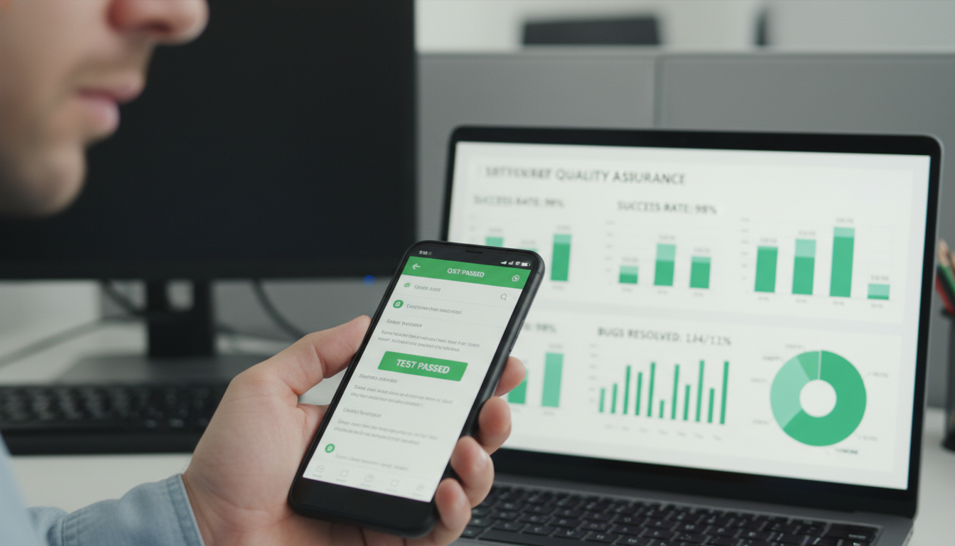 Illustration pour validation et recette